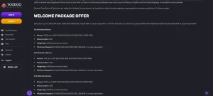 Voodoo Casino welcome bonus terms
